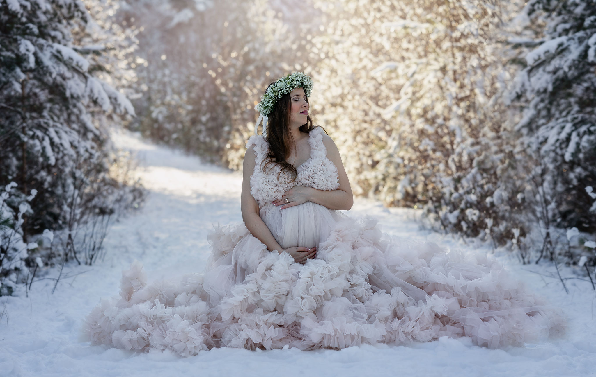You are currently viewing Vackra klänningar och vackert vinterväder